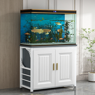 鱼缸柜鱼缸底柜家用客厅中小型水族C箱架子鱼缸架龟缸架子鱼缸底