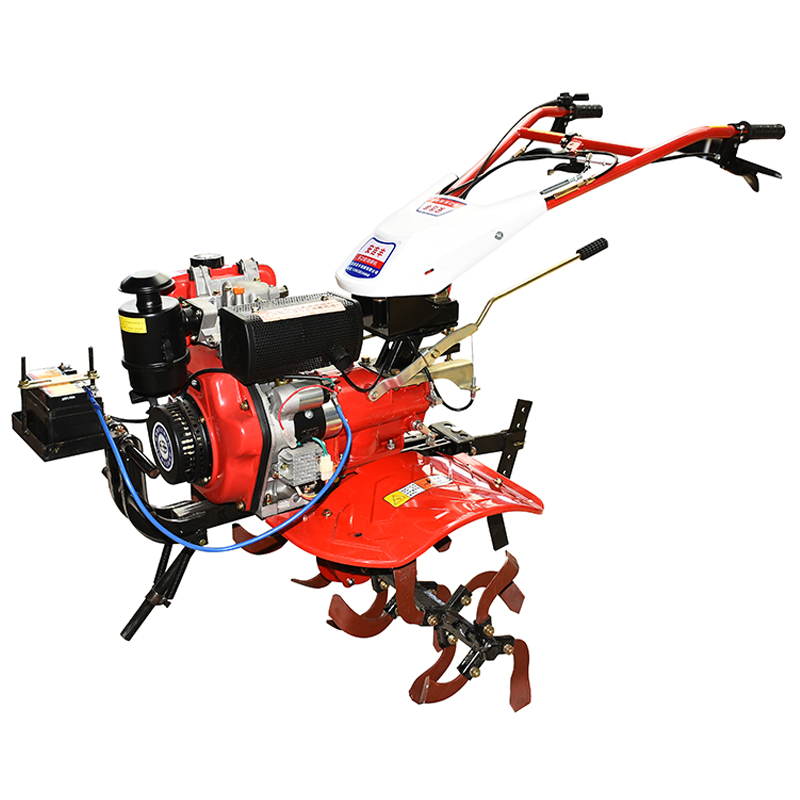 两驱直连家用微耕l机旋耕机小型汽油柴油开荒耕地开沟除草水田起