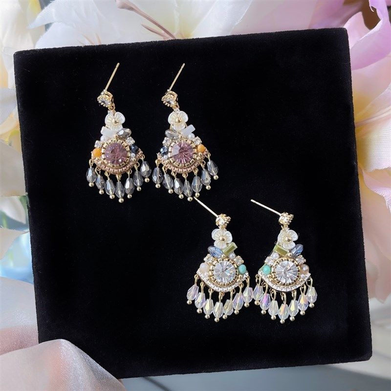 「苗疆女孩」民族风长款流苏耳饰蚊香盘耳夹女无耳洞耳钩重工耳环,饰品/流行首饰/时尚饰品新,耳夹,淘宝优惠券,粉丝福利购,淘宝优惠卷