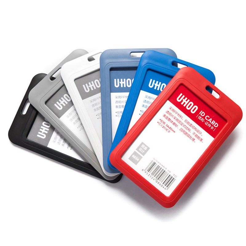 New Exhibition Cards ID Badge Holder Name Tag Staff Business