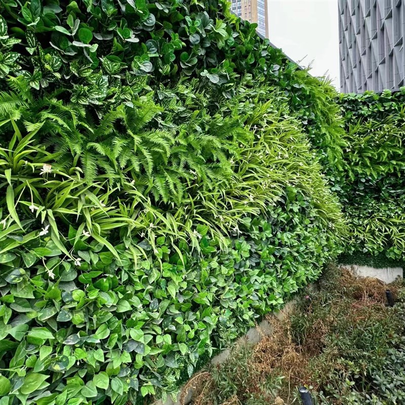 仿真绿植墙造景立体环保仿真植物墙面装饰门头店装饰阳台打造