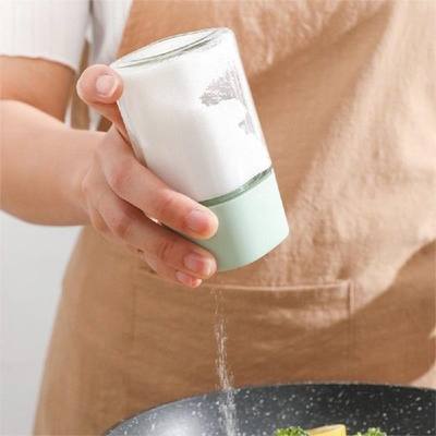 1PC Quantitatrve Push Type Salt Shakei Kitchen PXresstype