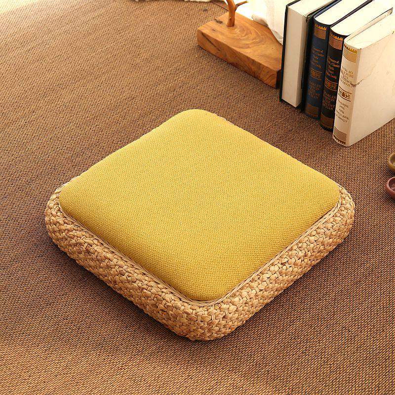 藤编蒲团坐垫打坐垫实木亚麻禅修垫日式榻榻米地板坐垫墩子跪拜垫,居家布艺,蒲团,淘宝优惠券,粉丝福利购,淘宝优惠卷