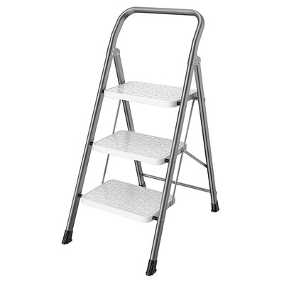 家用梯子大踏板多功能折叠梯加厚人字梯三步楼梯伸缩便携安全梯凳