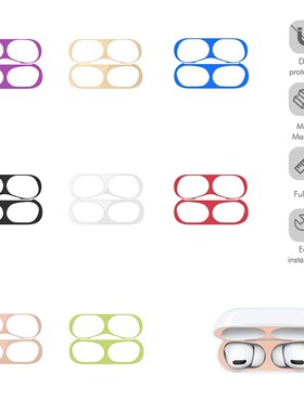 1Pcs Metal Dust Guard Stickers Inside Sticker Dustproof Pro