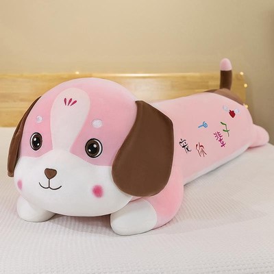 长耳朵狗狗腿公仔n大号绒毛玩具长条枕可爱抱枕女生头睡觉夹床