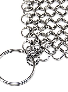 Cast Iron Cleaner Stainless Steel Cast Iron Cleaner Pan Pot