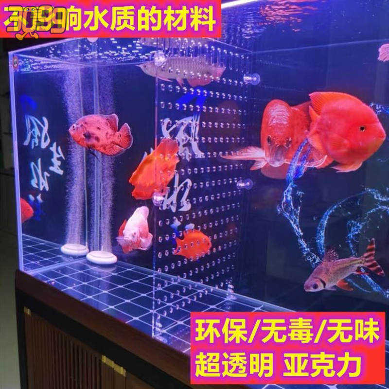 鱼缸隔板网格隔离板水族箱格子板网可拼接板盖板防跳网分隔分离板 宠物/宠物食品及用品 桌面缸 原图主图