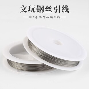 Three way Crochet Buddha head thread string bead steel wire