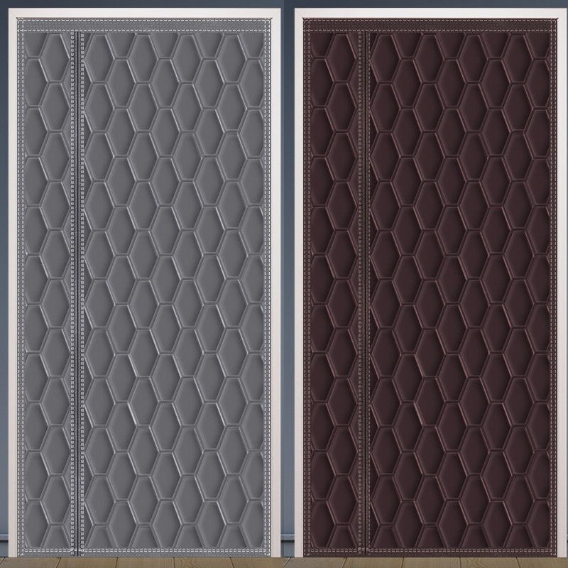 棉门帘加厚家用空调保暖保温挡风防风密封隔断帘隔音防寒挂帘冬季