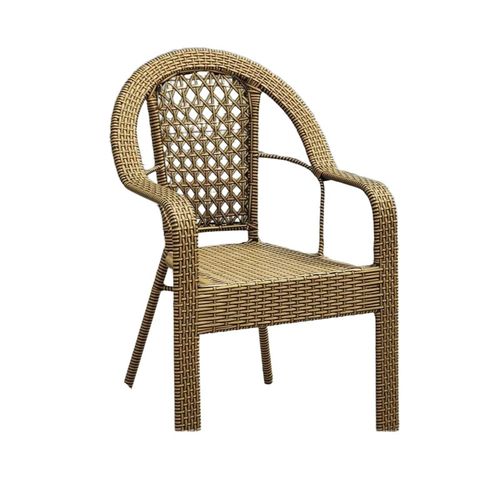 阳台椅子靠背椅单人户外老款小藤椅家用专用老人藤编休闲腾椅子