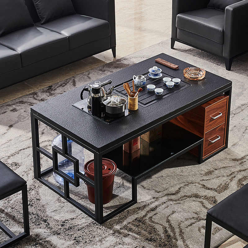 功夫茶桌茶c几茶具套装一体式客厅泡茶台办公室小型家用火烧石茶,住宅家具,茶几,淘宝优惠券,粉丝福利购,淘宝优惠卷