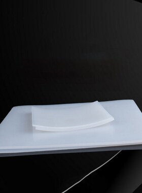 豫之韵硅胶板防滑平垫地垫耐高温白色硅橡胶透明垫片皮加厚软密封