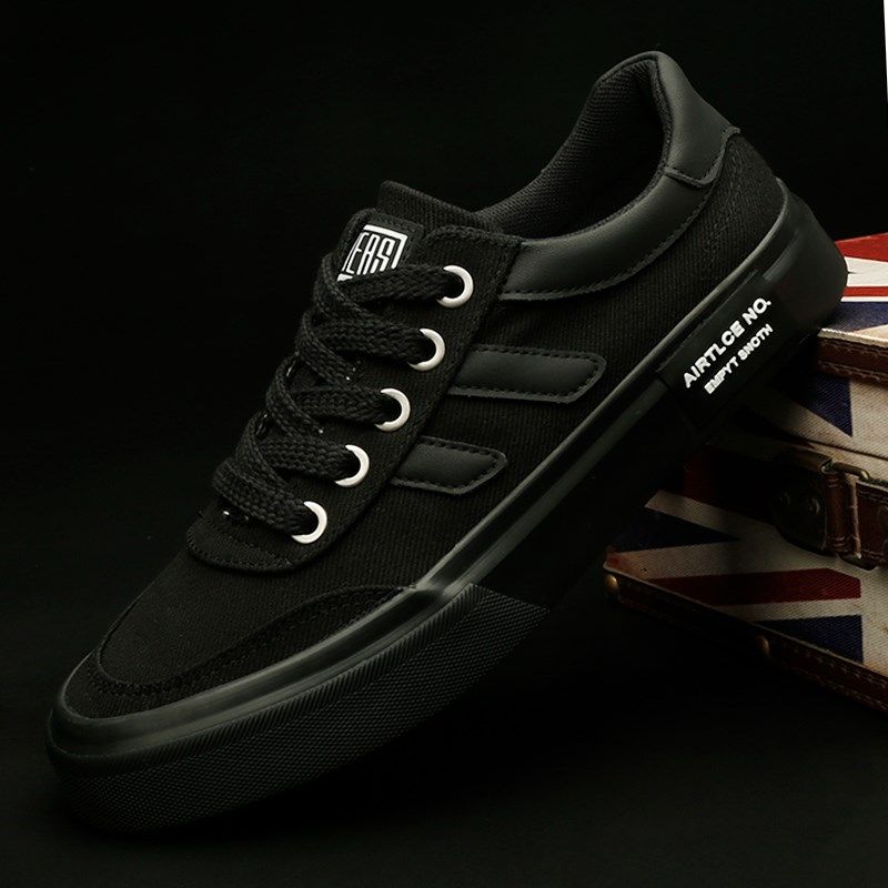 男鞋秋款2024新款布鞋男士韩版潮流休闲鞋百搭潮低帮板鞋男帆布鞋,流行男鞋,单鞋,淘宝优惠券,粉丝福利购,淘宝优惠卷
