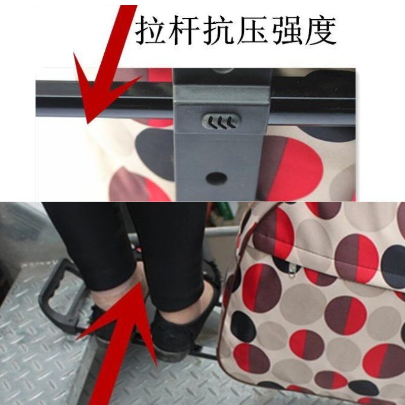 拉杆包旅行包手提男女登机大容量行李包防水轻便旅行袋折叠行李袋