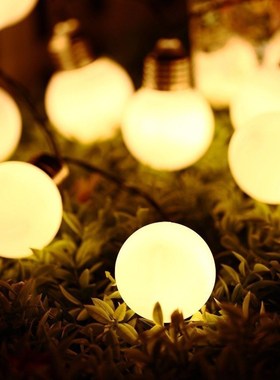 5M LED Solar Powered Bulb String Lights Garden Fairy Light T