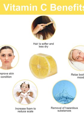 Handheld Shower Head Vitamin C Ionic High Pressure  Rainfull