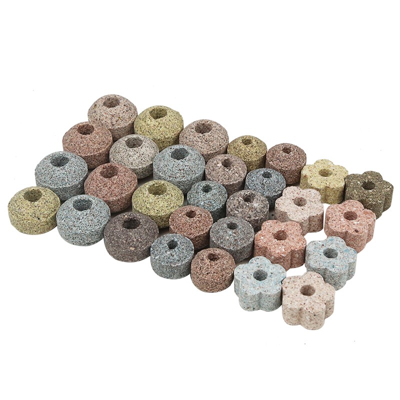 水族鱼缸过滤材料陶瓷环细菌屋滤材净水魔O方纳米石英球鱼缸滤材