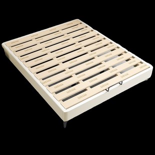 无床头床架子小户型榻榻米儿童床家用卧室无靠背全实木床架排骨架