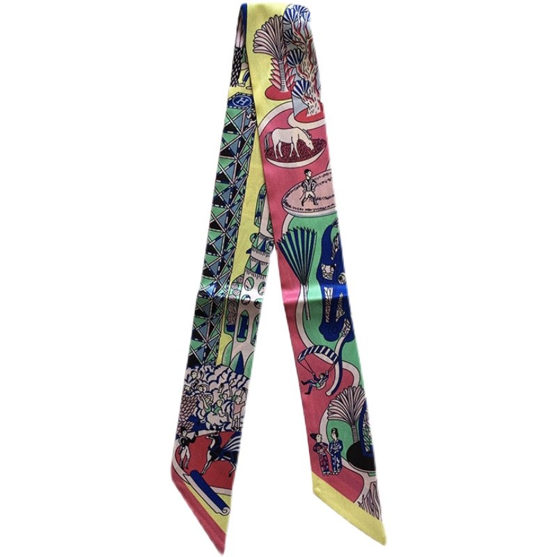 秋冬款洋b气时尚包包绑带丝巾绑包小长条飘带装饰缠手提手柄丝带