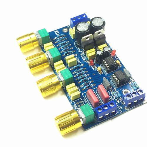 家用双opa2604AP运放2.0声道音频美化前级板发烧级调音板