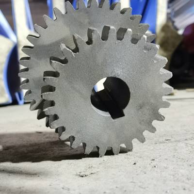 现货铡草机变速齿轮小型变档齿轮配件农J机零件变挡轮铸链铁连身