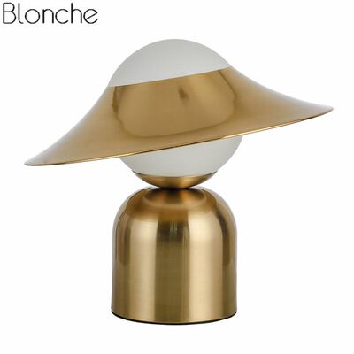 现货Creative LED Desk Lamp Character Modeling Hat Table Ligh