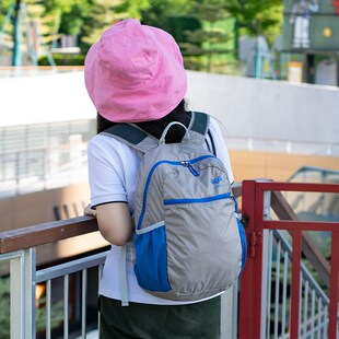 户外超轻背包旅游双肩包女2024新款时尚轻薄皮肤包折叠轻便登山包