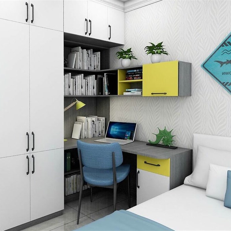 现代简约整体衣柜定制卧室衣橱儿童房榻榻米订做整体家居全屋定制