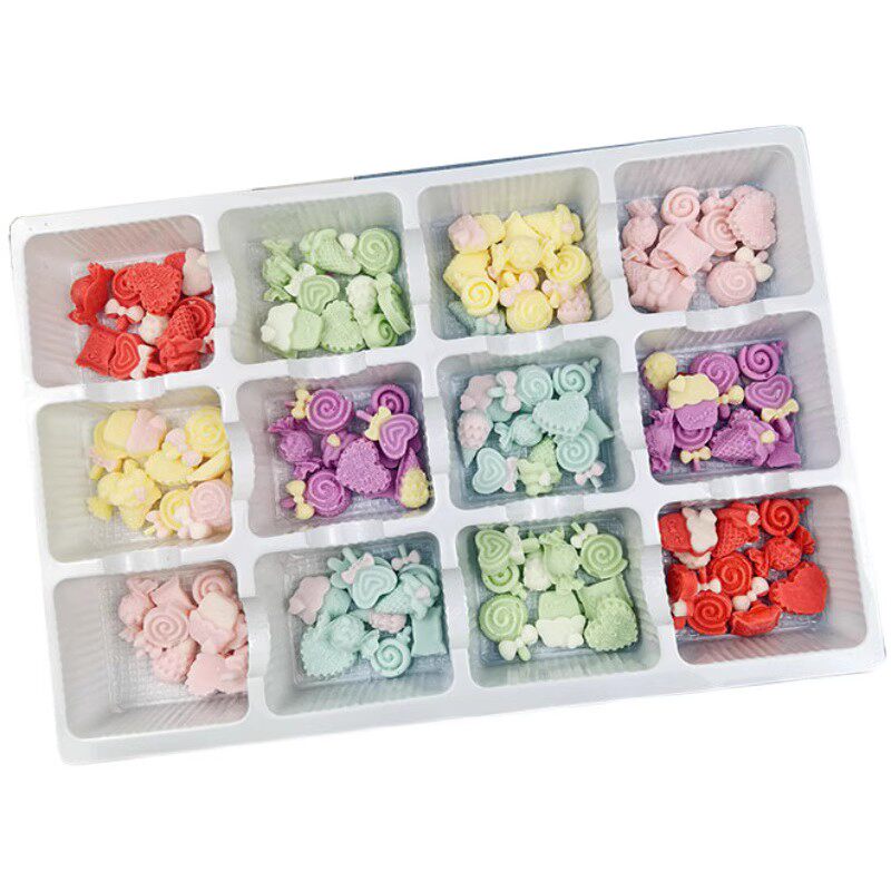 糖果巧克力小冰淇淋烘焙配件网红卡通生日蛋糕装饰Y品摆件可食用