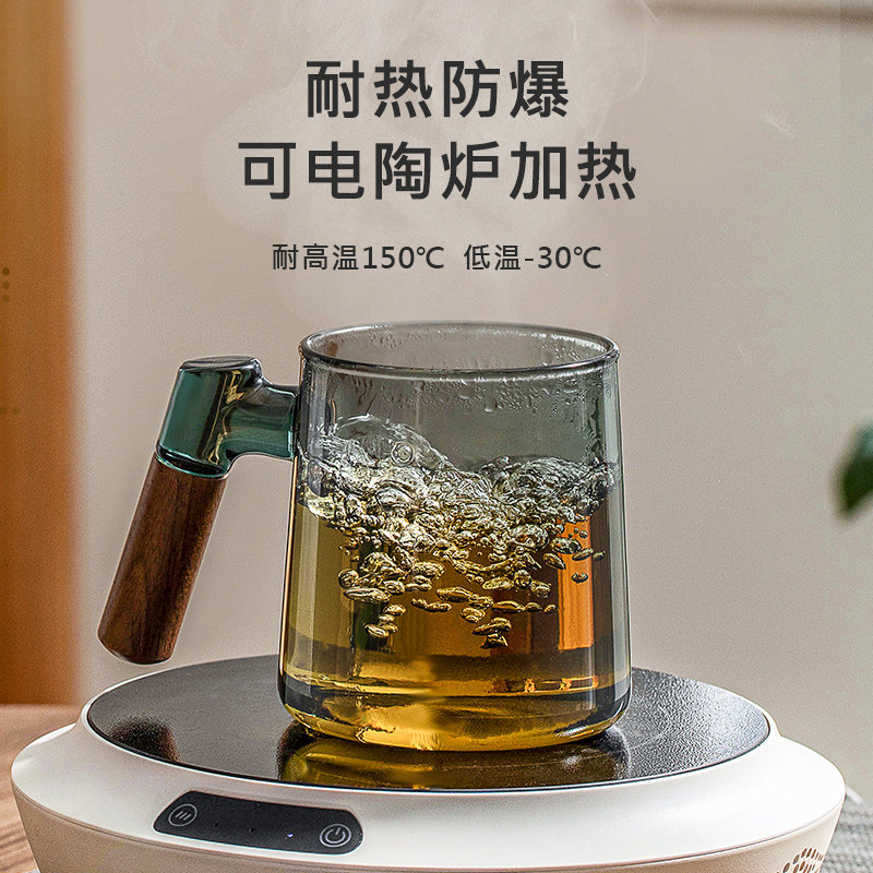 泡茶杯茶水分离茶杯男女个人办公室玻璃水杯过滤茶道杯子,餐饮具,茶杯,淘宝优惠券,粉丝福利购,淘宝优惠卷
