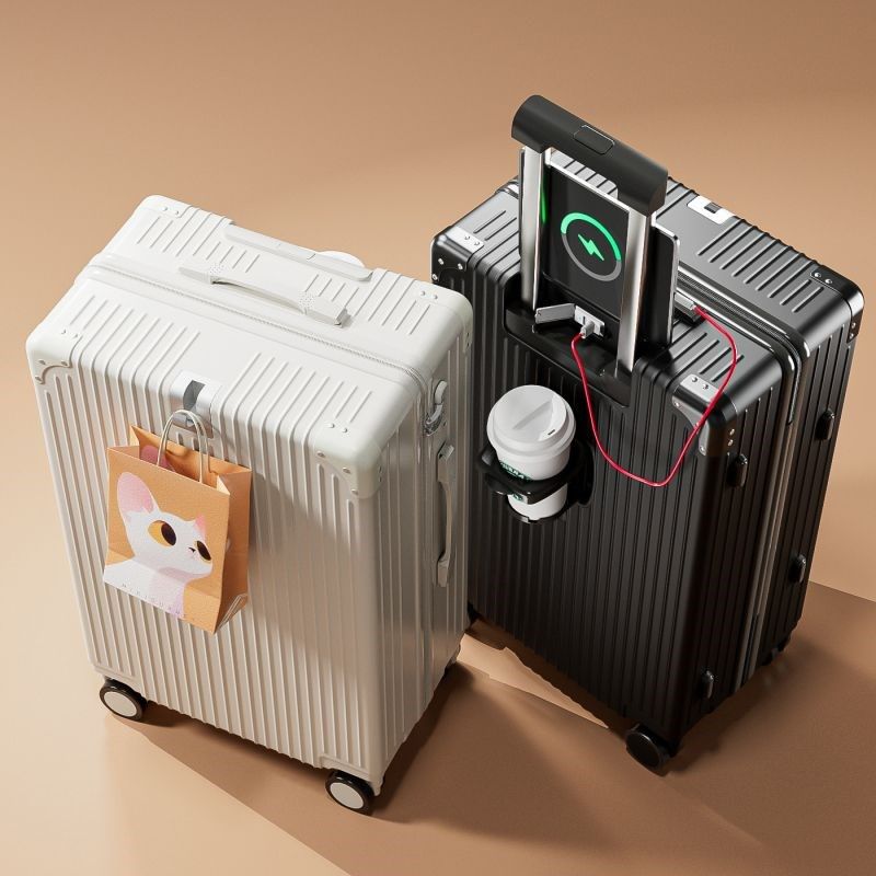 新款多功能行李箱女学生拉杆箱静音万向轮男旅行箱结实耐用密码箱,箱包皮具/热销女包/男包,旅行箱,淘宝优惠券,粉丝福利购,淘宝优惠卷