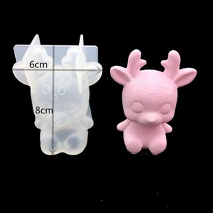 Transparent nicorn Epoxy Resin Silicone Mold Bear Mould Ani