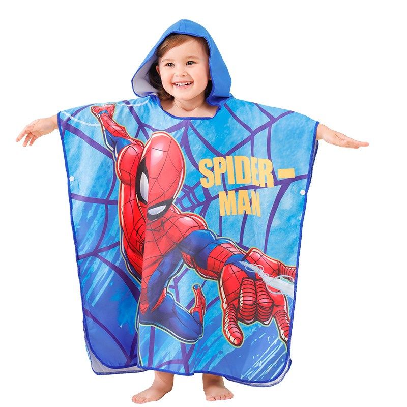 儿童浴巾带帽斗篷宝宝沐浴袍沙滩巾吸水速干洗澡男女孩夏可穿,婴童用品,浴巾,淘宝优惠券,粉丝福利购,淘宝优惠卷