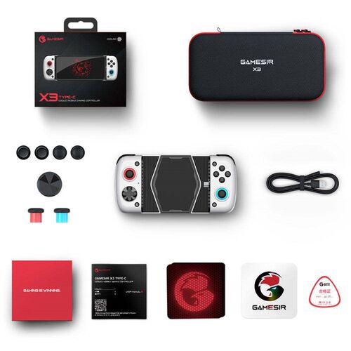 速发新GameSIr X3游戏手柄半导体散热拉伸游戏手柄适用Switch蛋蛋