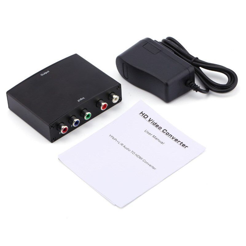 Component RGB YPbPr to HDMI Converter Video Audio Adapter YP