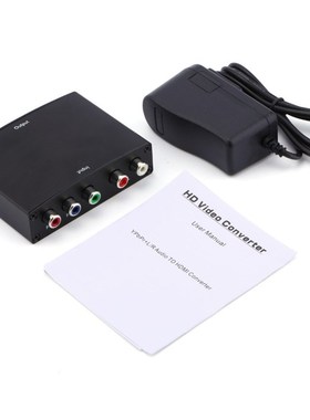 Component RGB YPbPr to HDMI Converter Video Audio Adapter YP