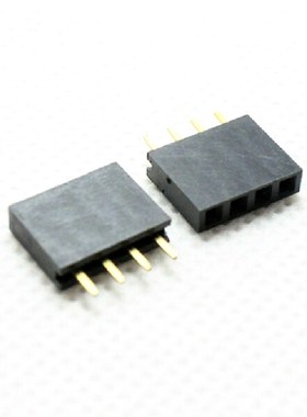 10pcs 4 Pin Female Tall Stackable Header Connector Socket Fo