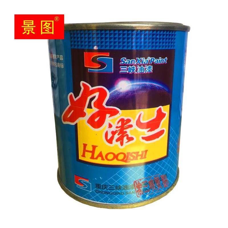新品重庆三峡牌油漆好士调新合漆彩色气燃管翻杆铁门漆窗属防锈栏