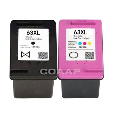 推荐2 Compatible Ink Cartridges for HP63 XL for HP Envy 4520