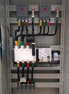 双电源互投控制g柜双门消防应急IP55配电柜160A/250A/400A启动箱