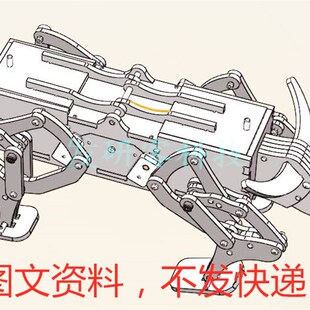 木质三国机械传动木牛流马模型 线激光切割雕刻CAD各格式图纸素材
