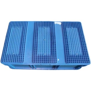 超大灰色物流箱塑料周转箱长条养鱼养龟缸收纳长盒大号箱子大筐框