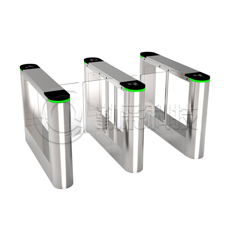 人行通道闸人脸识别进出门禁道闸一体机速通闸扫码门自动闸机
