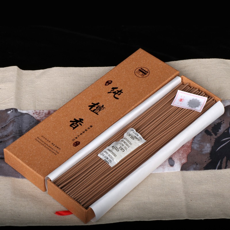 小众高货古城珍品纯檀香纯天然檀香象藏香家用室内安神有求必应供