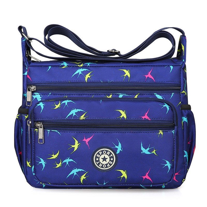 韩版女包轻便单肩斜挎包女妈妈休闲牛津布手机包帆布包大容量新款