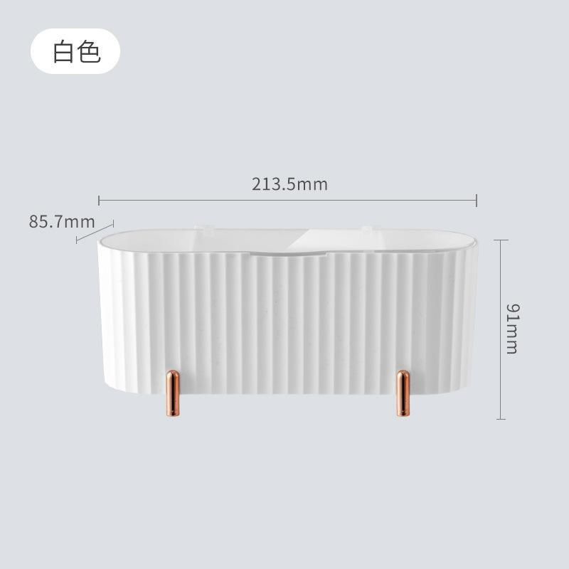 ins化妆品棉签收纳盒桌面防尘卸妆棉牙签牙线口红粉饼.收纳整理盒,收纳整理,桌面收纳盒,淘宝优惠券,粉丝福利购,淘宝优惠卷