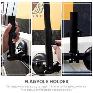 Pole Brackets MultifunctionalI Flagpole 厂家Flag Car Holder