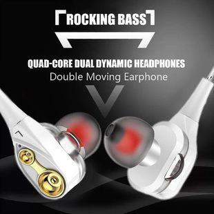 Music ear Bass Deep Stereo 极速3.5mm Heads Earphone