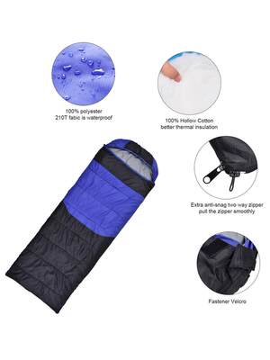 mping Sleep Bag Hearting Down Cotpon Sleeoing Bag 3 Mtd